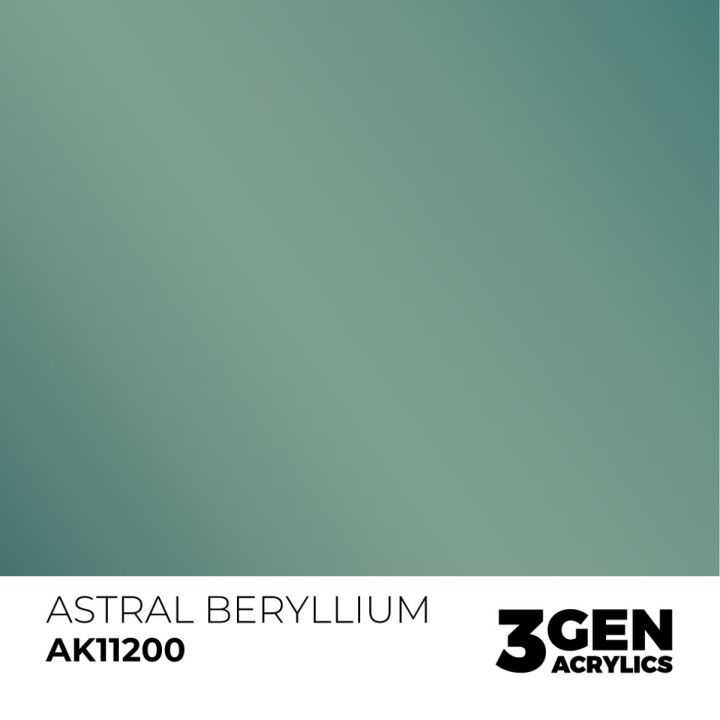 Béryllium astral - Astral Berrylium - Couleur