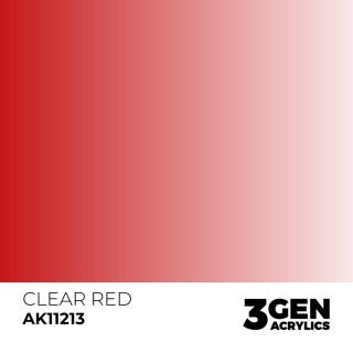 Rouge clair - Clear Red - Couleur