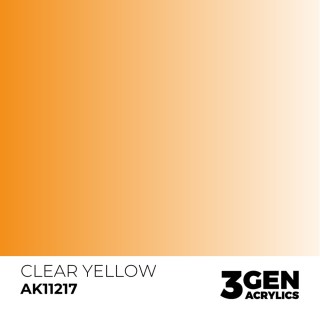 Jaune Clair - Clear Yellow - Couleur