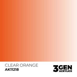 Orange clair - Clear orange - Couleur