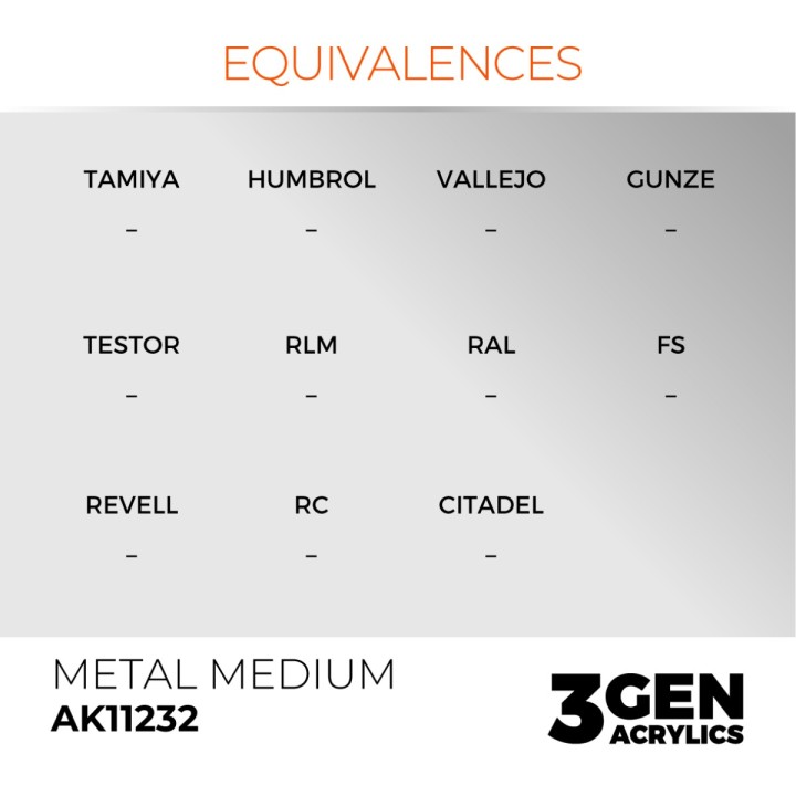 METAL MEDIUM – AUXILIARY