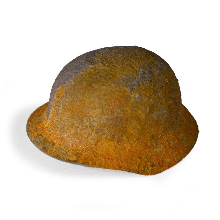 Effet rouille sur casque