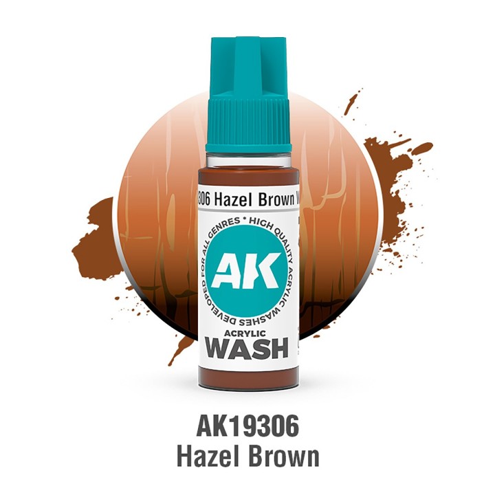 HAZEL BROWN – ACRYLIC WASH