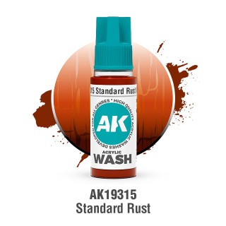 STANDARD RUST – ACRYLIC WASH
