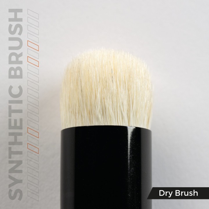 AK SYNTHETIC DRY BRUSH – XL