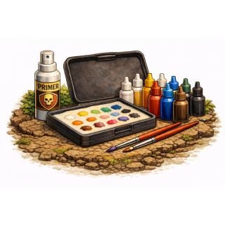 Kit débutant peinture de figurines