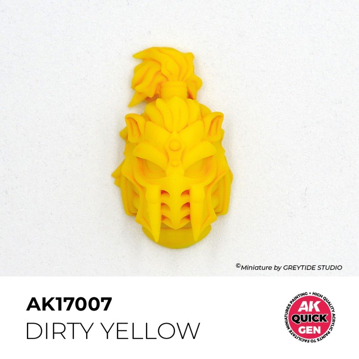 Quick Gen – Dirty Yellow - Jaune sale - Rendu