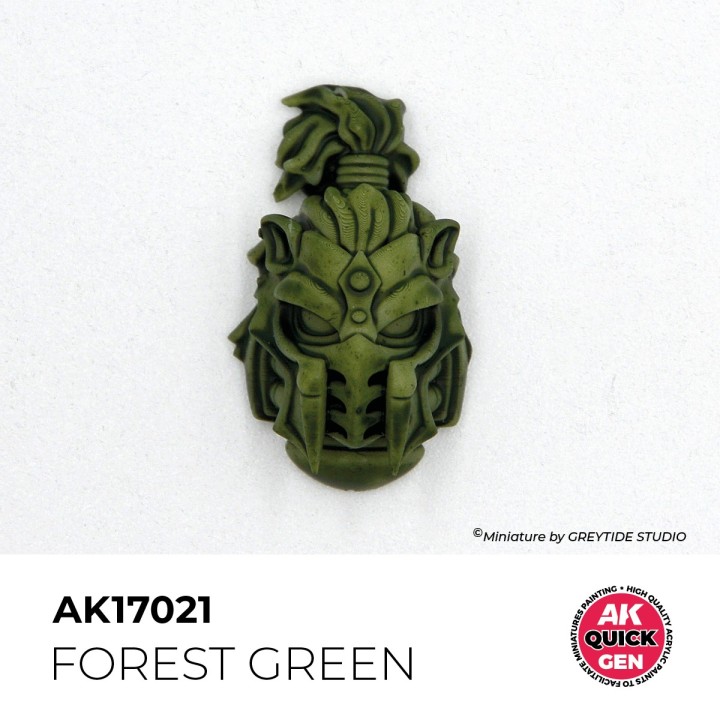 Quick Gen – Forest Green - Vert forêt - Rendu
