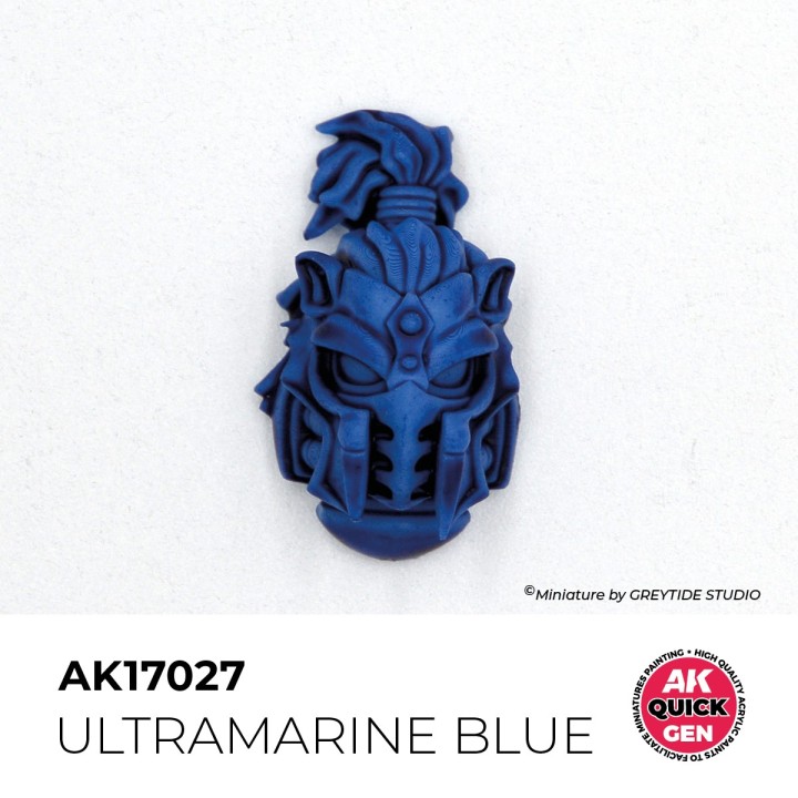 Quick Gen – Ultramarine Blue - Bleu Ultramarine - Rendu