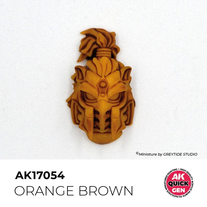 Quick Gen – Orange Brown - Brun Orangé - Rendu