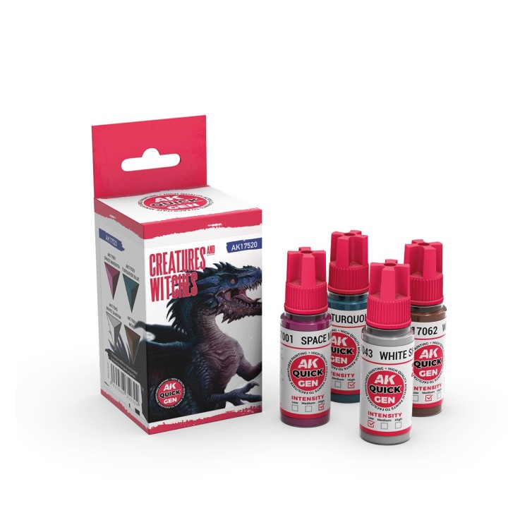 Quick Gen – Creatures and Witches - Créatures et Sorcières - Pots