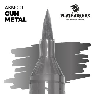Playmarker - Gun Metal - Gris Anthracite - Pointe