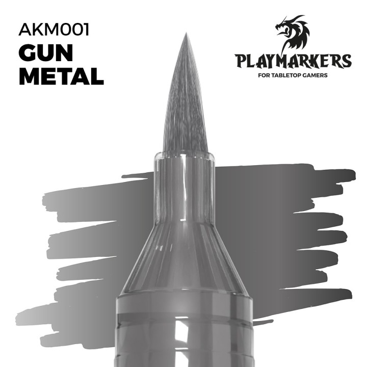 Playmarker - Gun Metal - Gris Anthracite - Pointe