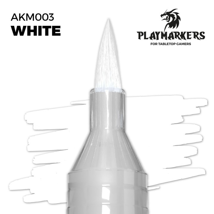 Playmarker - White - Blanc - Pointe