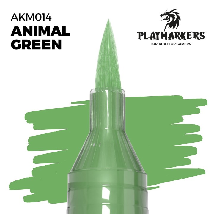 Playmarker - Animal Green - Vert Animal - Pointe