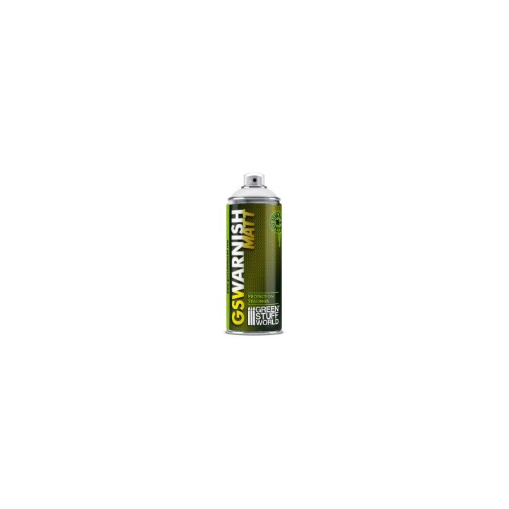 Vernis Mat Spray 400ml - Protection Figurines et Maquettes | Défi Jeux