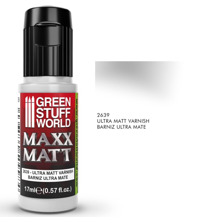 Vernis Ultra Mat 17ml - Finition Sans Reflet Figurines | Défi Jeux