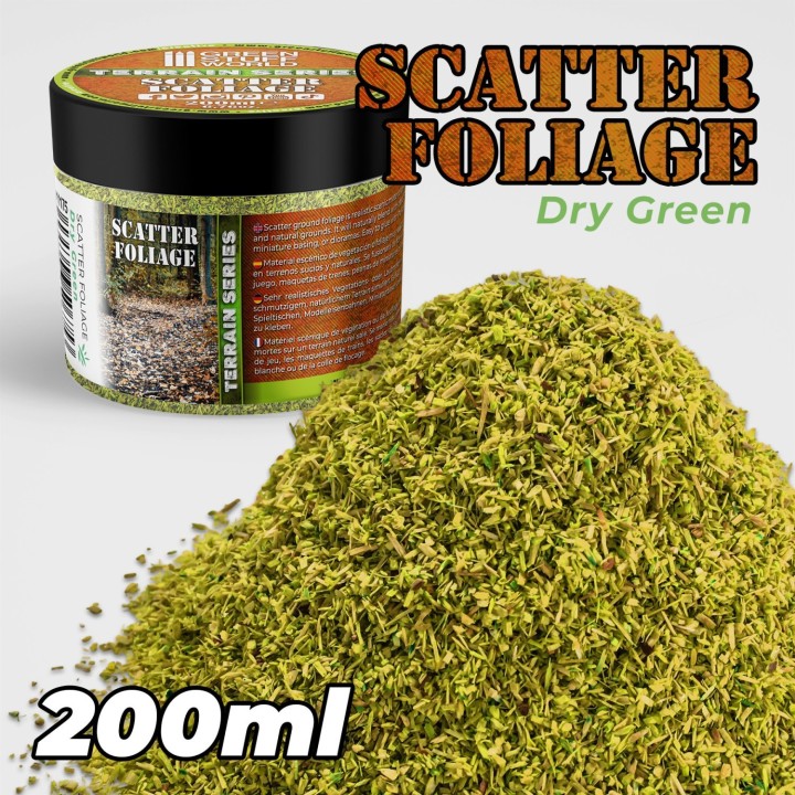 Flocage Bois Vert Sec 200ml Green Stuff World | Décors et socles naturels | Défi Jeux