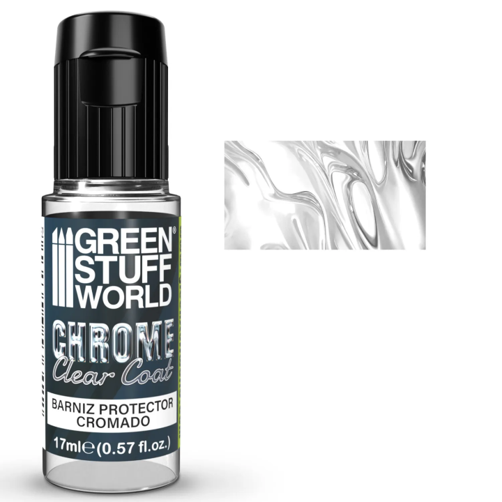 Vernis pour Chrome 17ml Green Stuff World | Protection effet miroir | Défi Jeux