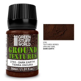 Texture Terre Dark Earth 30ml Green Stuff World | Socles et décors réalistes