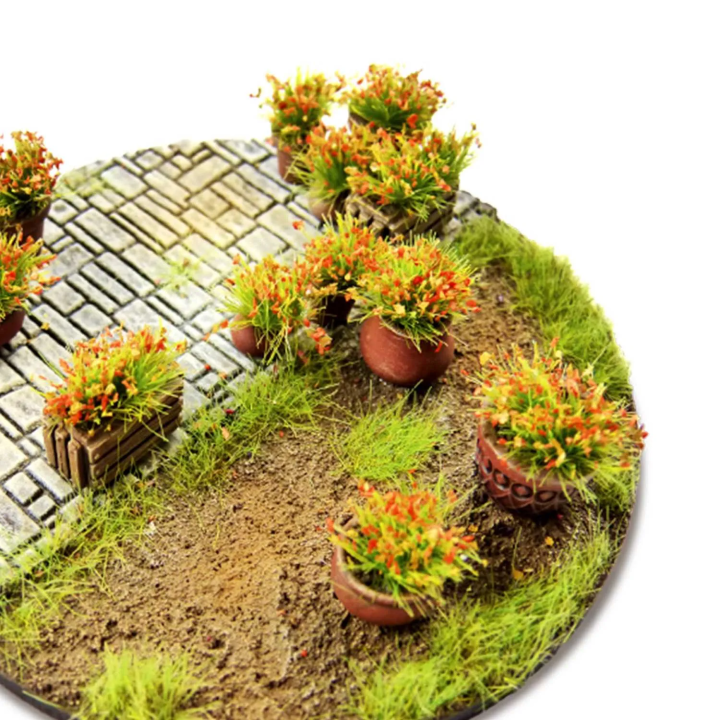 Touffes buissons 6mm Orange Green Stuff World | Défi Jeux