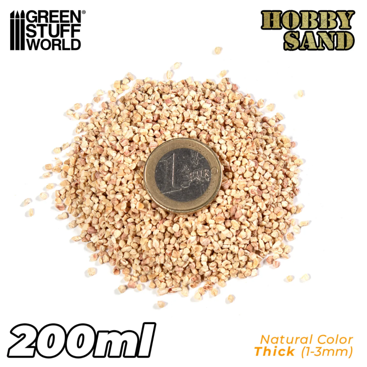 Sable grossier Naturel 200ml Green Stuff World | Défi Jeux