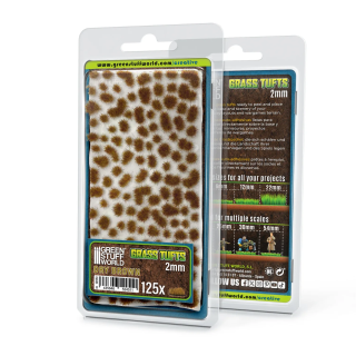 Touffes herbe 2mm Brun sec Green Stuff World | Défi Jeux