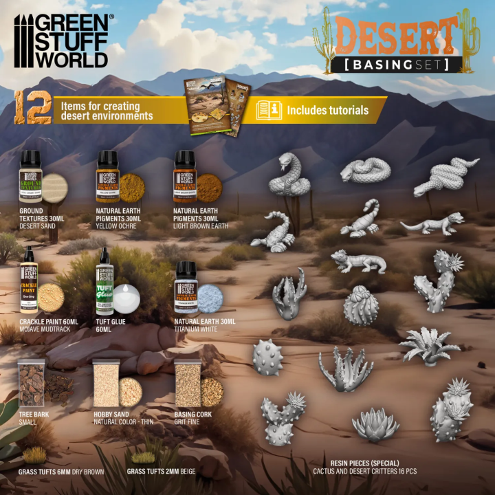 Set de Décors Désert Green Stuff World | Défi Jeux