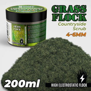 Herbe statique 4-6mm Countryside Scrub 200ml | Défi Jeux