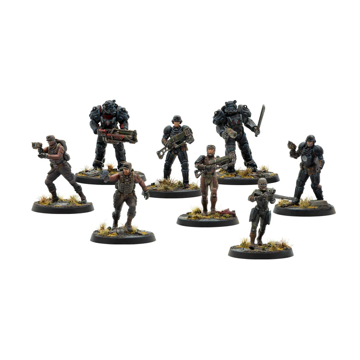 Fallout Brotherhood of Steel Core Set plastique | Défi Jeux