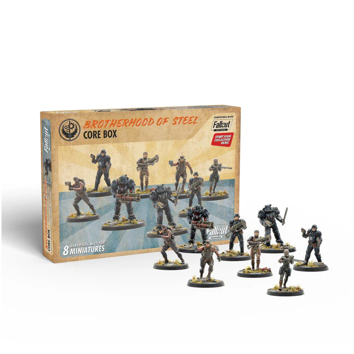 Fallout Brotherhood of Steel Core Set plastique | Défi Jeux