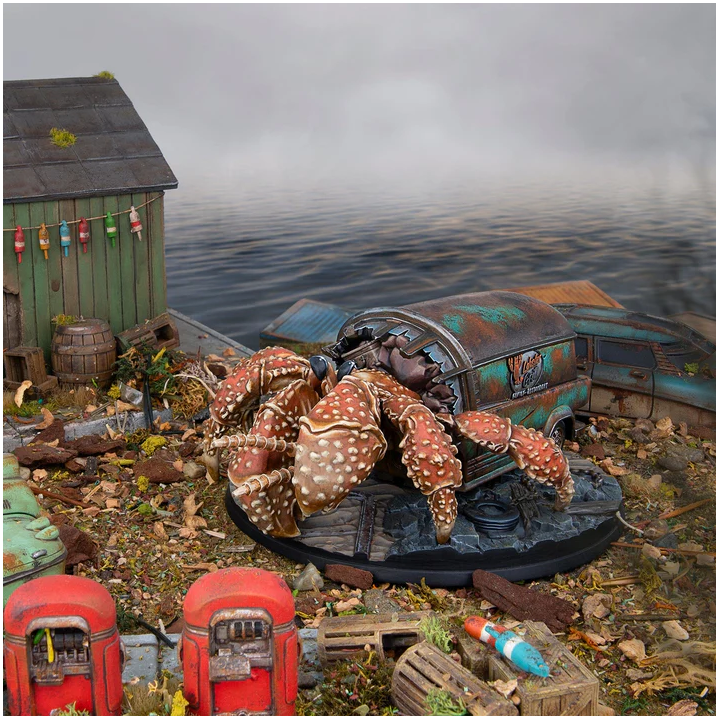 Fallout Hermit Crab figurine Wasteland Warfare | Défi Jeux