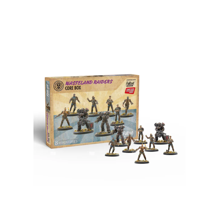 Fallout Raiders Core Set plastique Modiphius | Défi Jeux