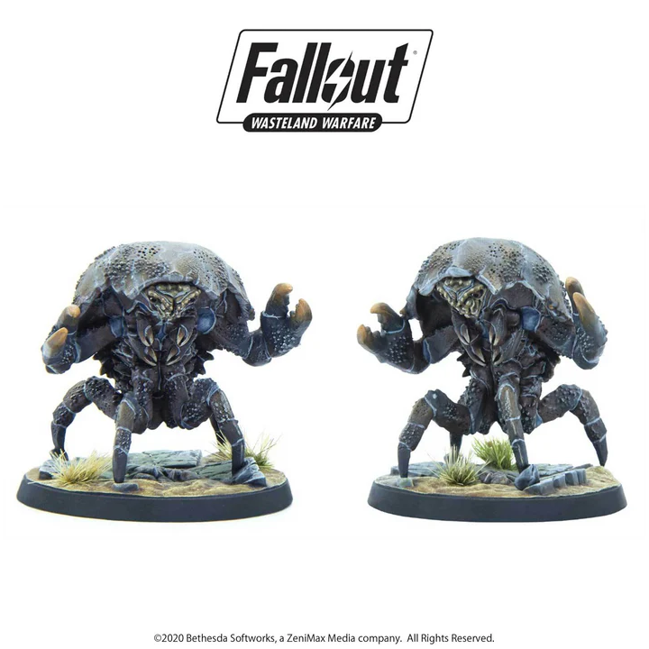 Fallout Mirelurks figurines Wasteland Warfare | Défi Jeux