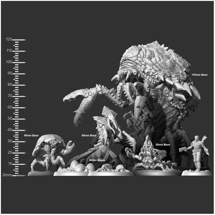 Fallout Mirelurks figurines Wasteland Warfare | Défi Jeux