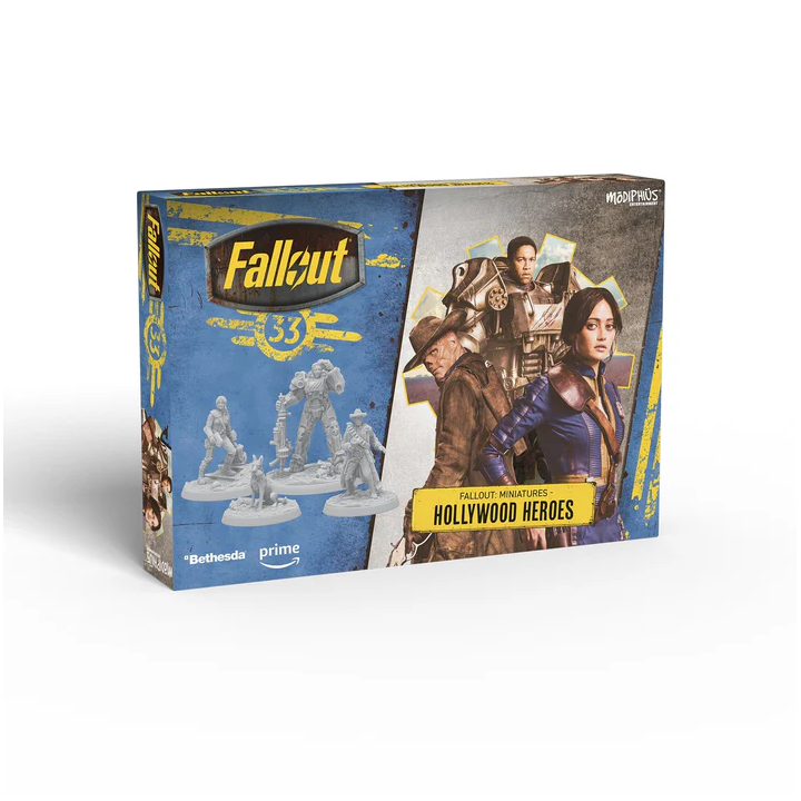 Fallout The Series Miniatures Set Modiphius | Défi Jeux