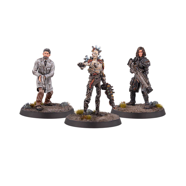Fallout: Miniatures - Institute: Arcadia Renegades - Figurines