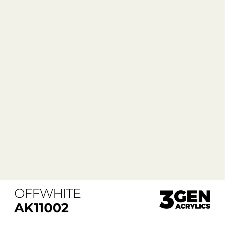 Blanc cassé - offwhite - Couleur