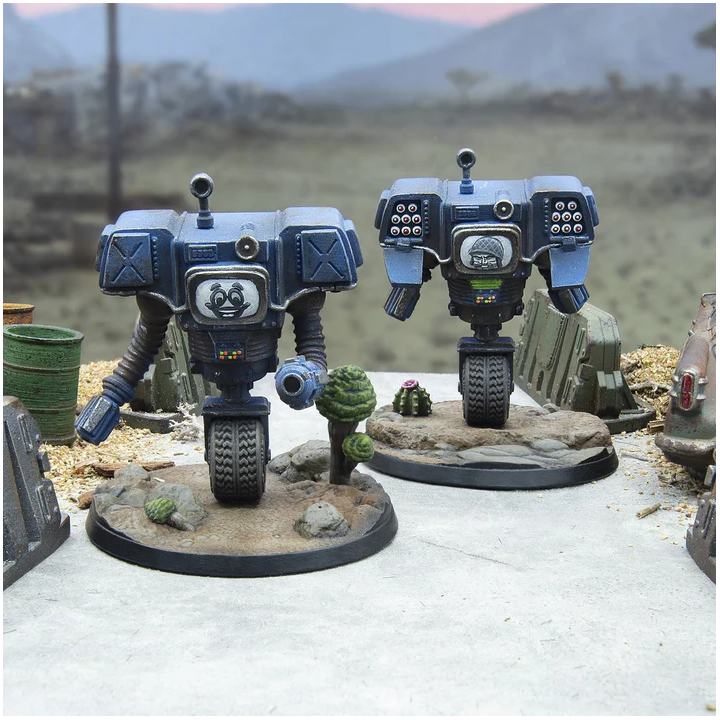 Securitron Enforcers Fallout Wasteland Warfare – Robots New Vegas
