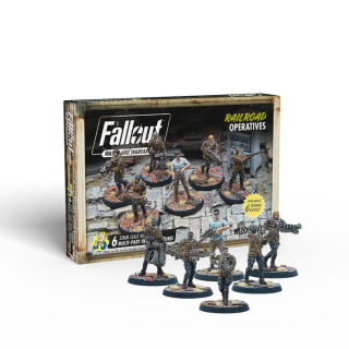 Railroad Operatives Fallout Wasteland Warfare – Figurines Fallout 4