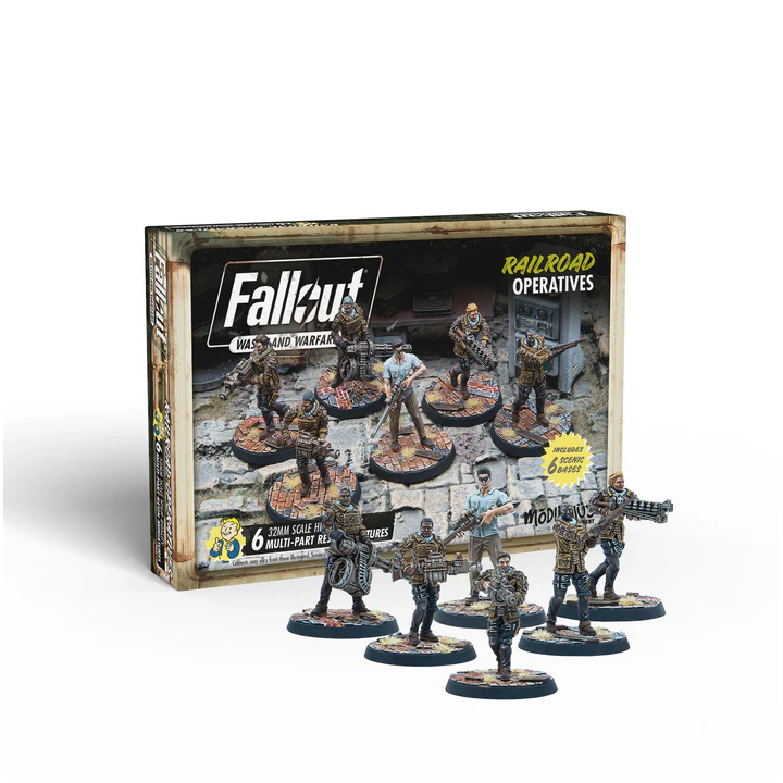 Railroad Operatives Fallout Wasteland Warfare – Figurines Fallout 4