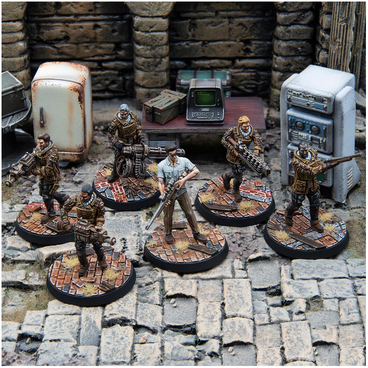 Railroad Operatives Fallout Wasteland Warfare – Figurines Fallout 4