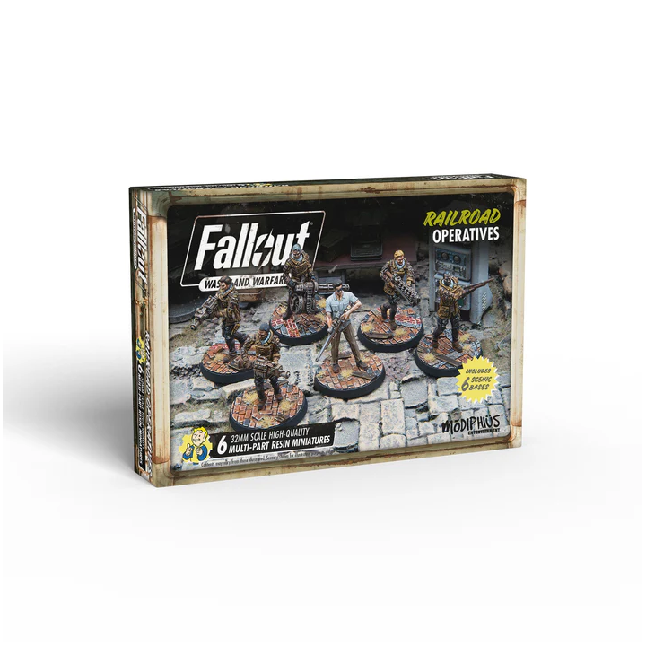 Railroad Operatives Fallout Wasteland Warfare – Figurines Fallout 4