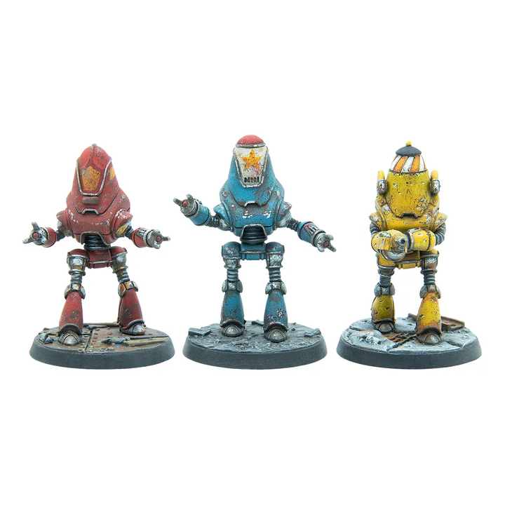 Protectron Workers Fallout Wasteland Warfare – Robots 32mm