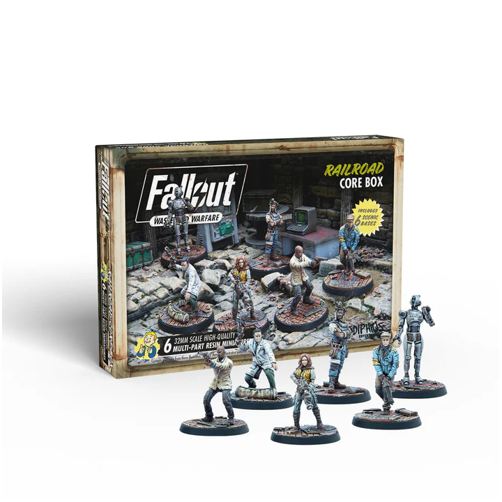 Railroad Core Box Fallout Wasteland Warfare – Figurines Fallout 4