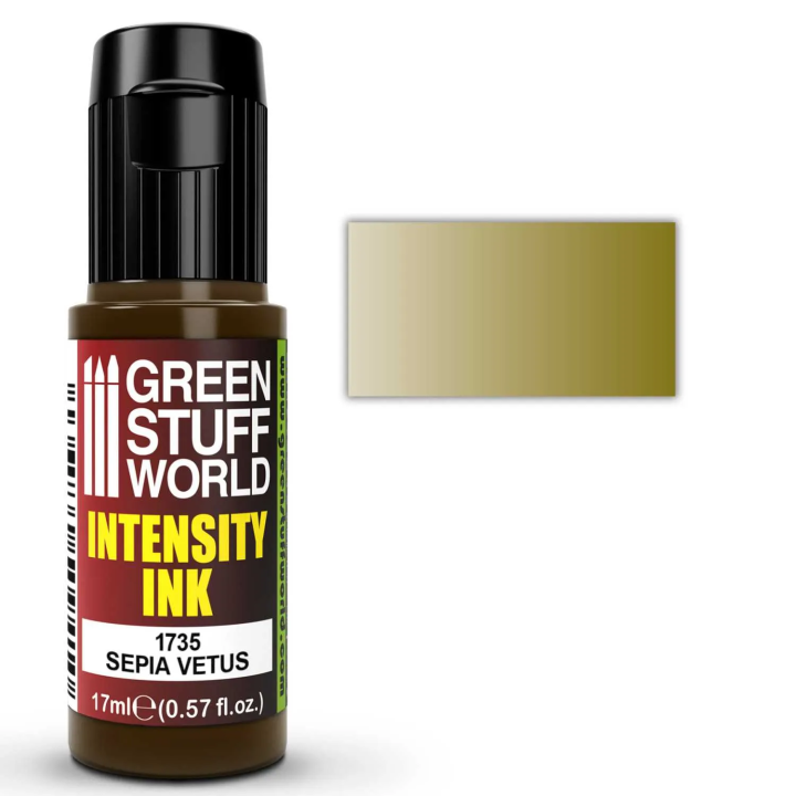 Encre d'Intensité Sepia Vetus GSW 17ml | Défi Jeux