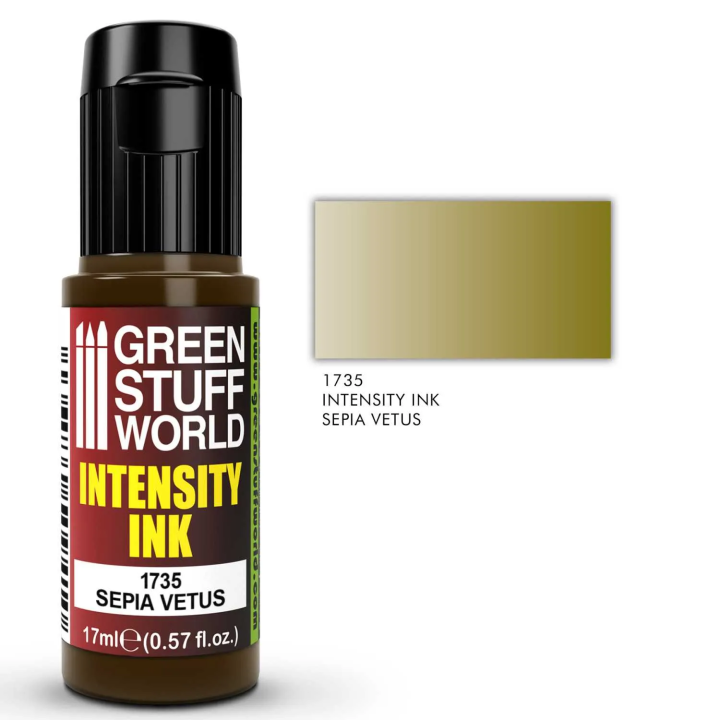 Encre d'Intensité Sepia Vetus GSW 17ml | Défi Jeux