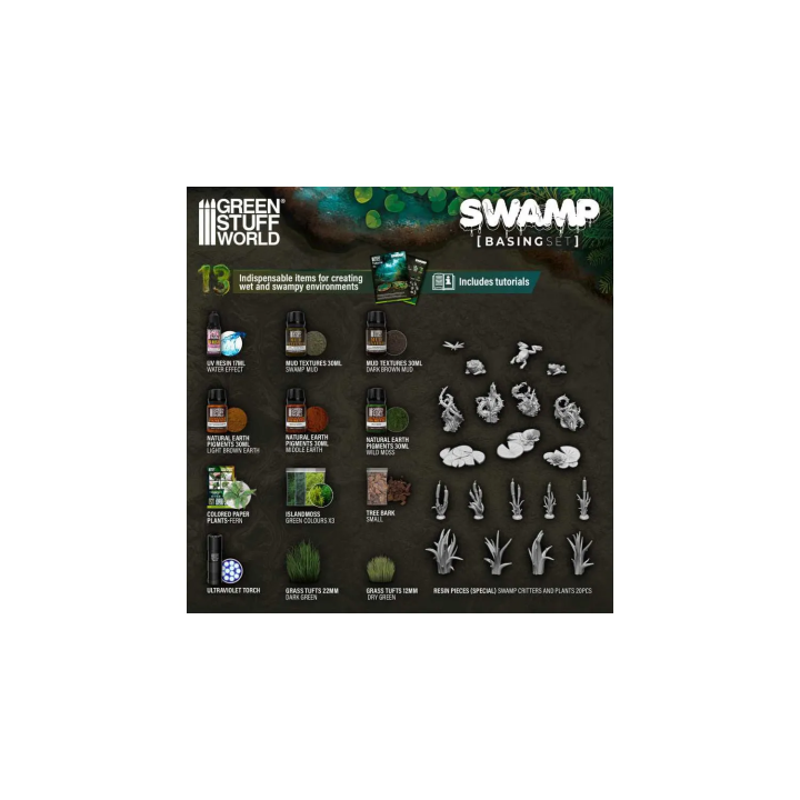Kit de Soclage Marécage Green Stuff World | Défi Jeux
