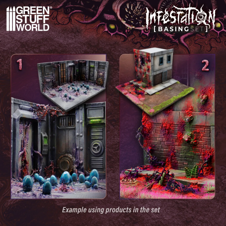 Kit de Soclage Infestation Green Stuff World | Décors Alien