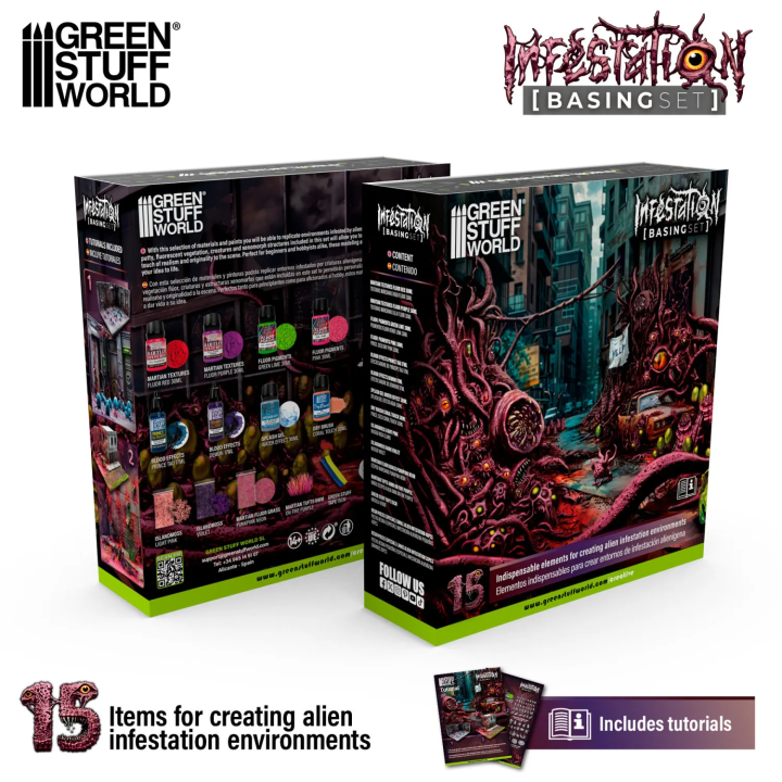 Kit de Soclage Infestation Green Stuff World | Décors Alien